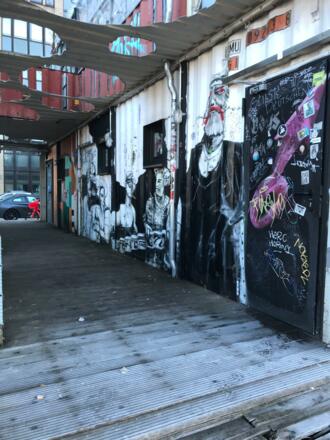 Graffiti im Werksviertel-Mitte