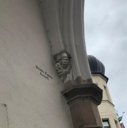 Kragenköpfe im Karlstor - Franz Xaver Krenkl beobachtet das Treiben