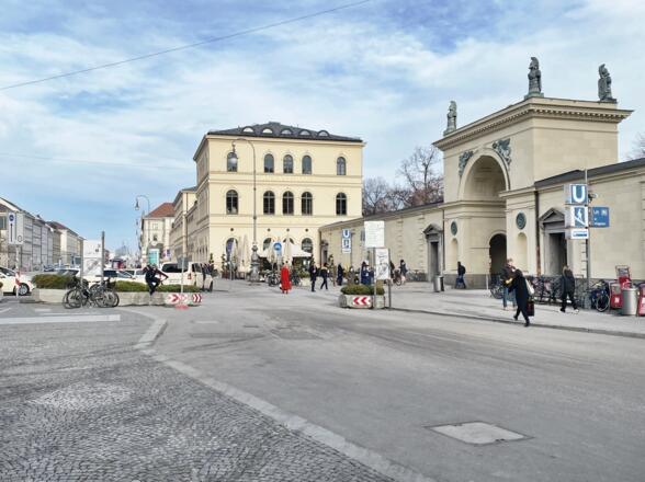 Zugang zum Hofgarten