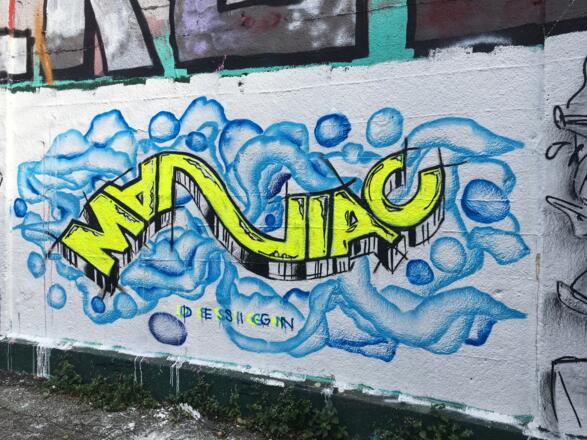 Mural von @maniacmarielle &amp; @dripsandstains