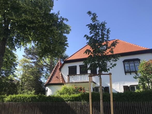 Alte hadernder Villenkolonie