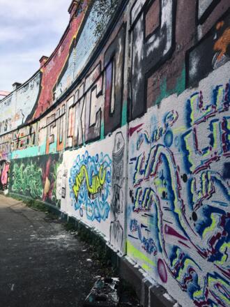 Murals in der Tumblingerstraße - Oktober 2019