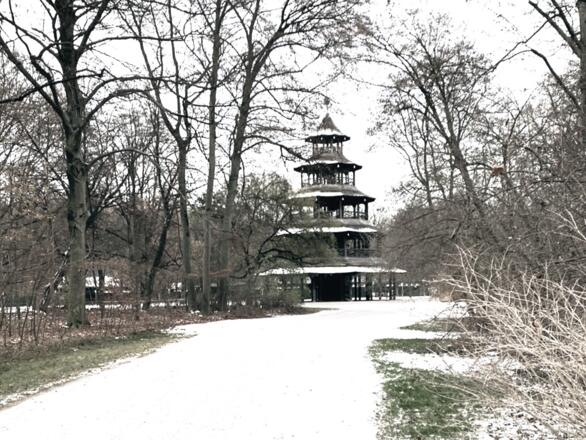 Weg zum Chinesischen Turm