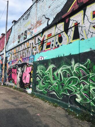 Murals in der Tumblingerstraße - Oktober 2019