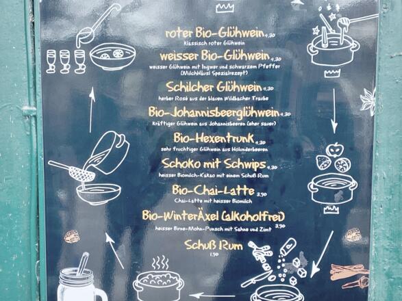 Glühweinkarte