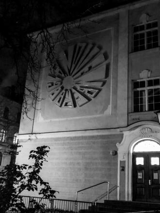 Georg-Elser-Denkmal unbeleuchtet