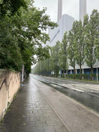 Heizkraftwerk München Süd nah