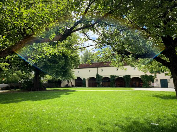 Schlosshof Blutenburg