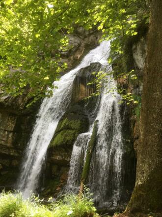 Wasserfall oberhalb vom Königssee
