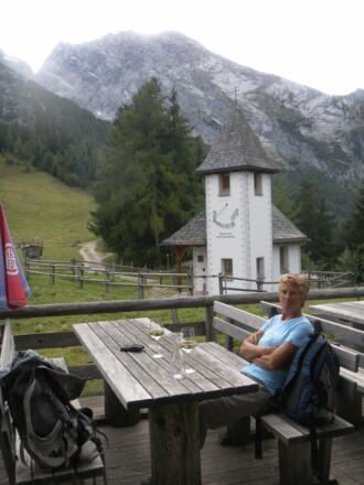 Bergsteigerkapelle auf der Kührointalm