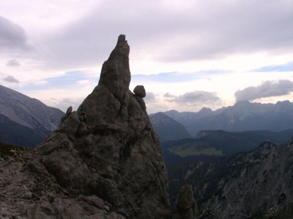 Felsnadel am Schaflsteig 1915 m