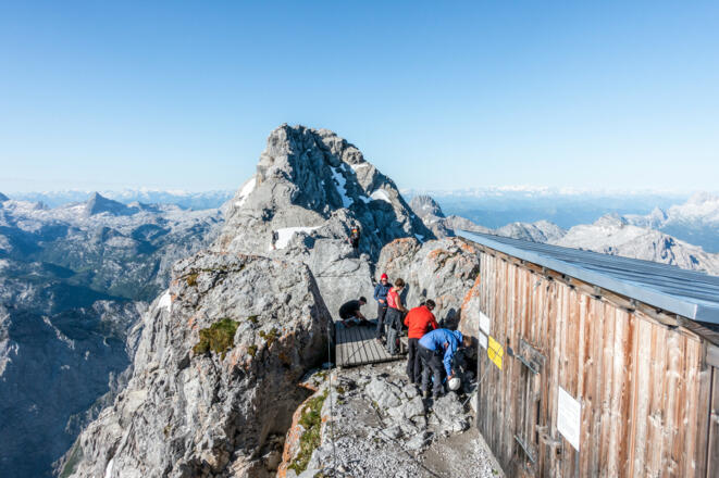 Beginn des Watzmann Grates