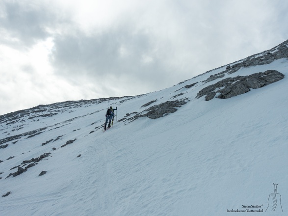 Querung oberhalb der Watzmanngrube