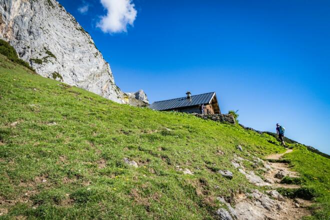 Scheibenkaser: Alm am Untersberg