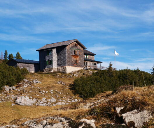 Alte Traunsteinerhütte 1580m