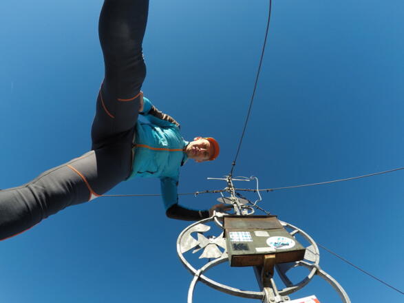 Gipfelselfie Stefan Stadler auf dem Wagendrischlhorn