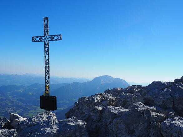 Gipfelkreuz Rotpalfen 2367m
