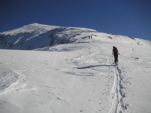 am breiten Westrücken des Kammerlinghorns