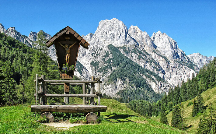 Das Almkreuz der Bindalm