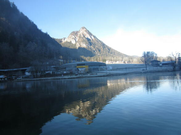 der Grünstein und die Kunsteisrodelbahn