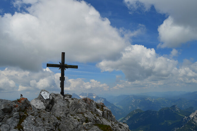 Gipfelkreuz Kammerlinghorn