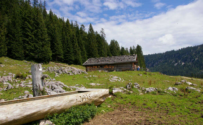 Watzmannhaus, zentraler Stützpunkt für Bergtouren im Watzmann-Massiv