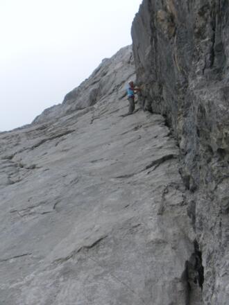 imposante glatte Platte