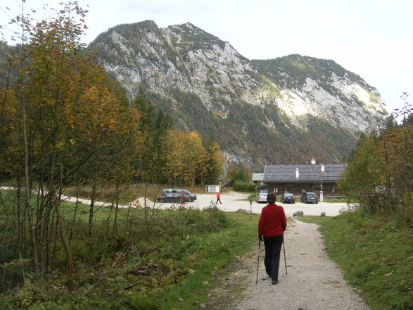 Bärenkareck vom Wanderparkplatz