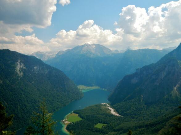 Aussicht auf den Königssee