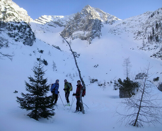 Rückblick von der Mittereisalm