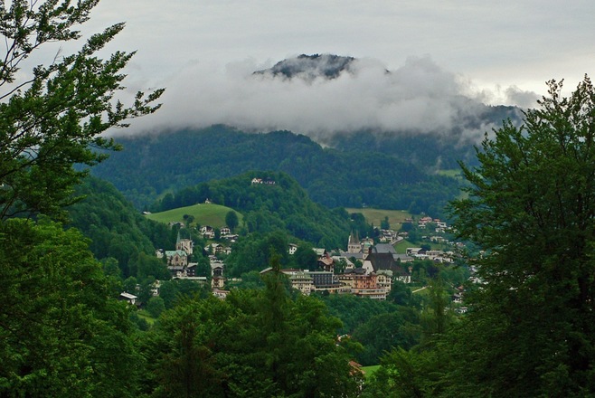 Blick auf Berchtesgaden