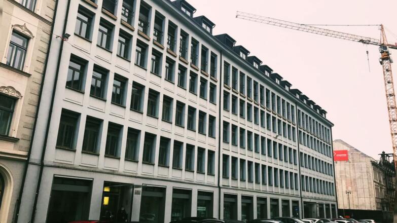 Die Stelle des ehemaligen bayerischen Landtags - Heute