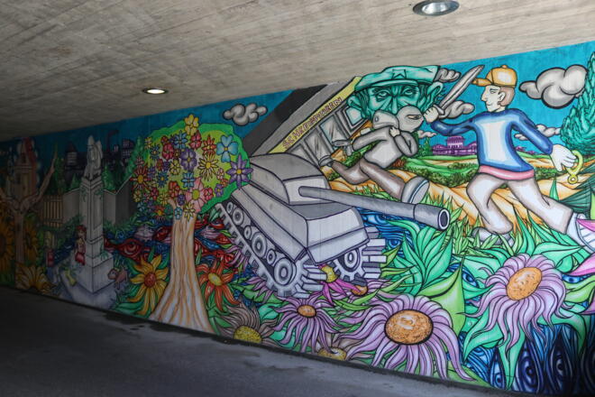 Kunstprojekt Stadtlichtung