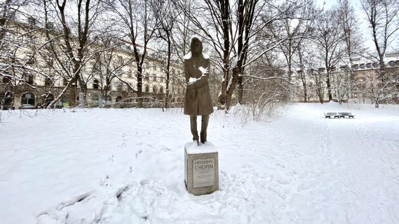Statue Fryderyk Chopin