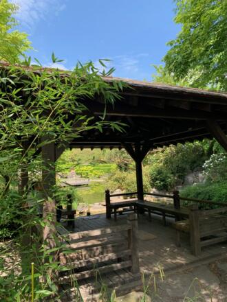 Japanischer Garten - Pavillon