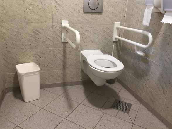 Rolli WC im Biergarten Chinesischer Turm