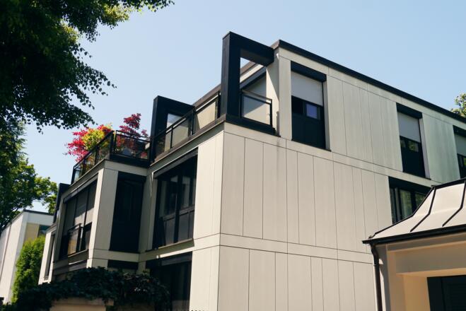 Modernes Wohngebäude in der Pienzenauerstraße