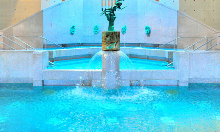 Mineral-Thermalwasser in der Limes-Therme