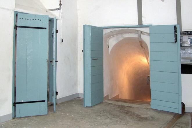 Bierkeller beim Schmidmayer Bräu in Siegenburg