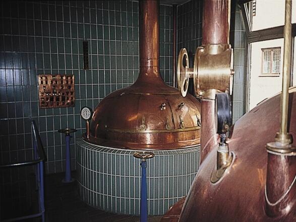 Sudhaus in der Brauerei Schneider in Essing