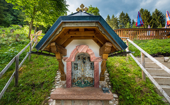 Wegweiser zur Rossfeldalm