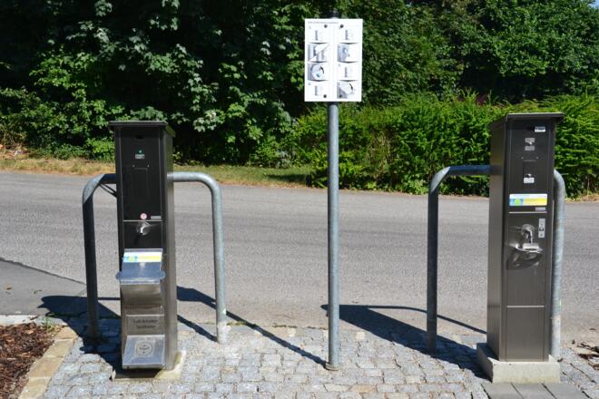 Ver- und Entsorgungsstation