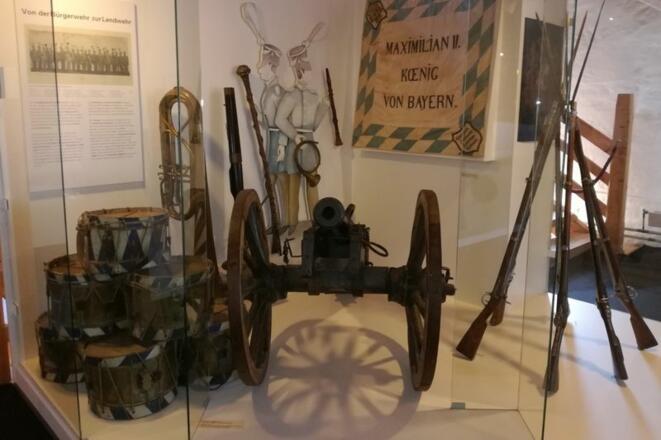 Dauerausstellung zu Stadtgeschichte Kelheims im Archäologischen Museum Kelheim