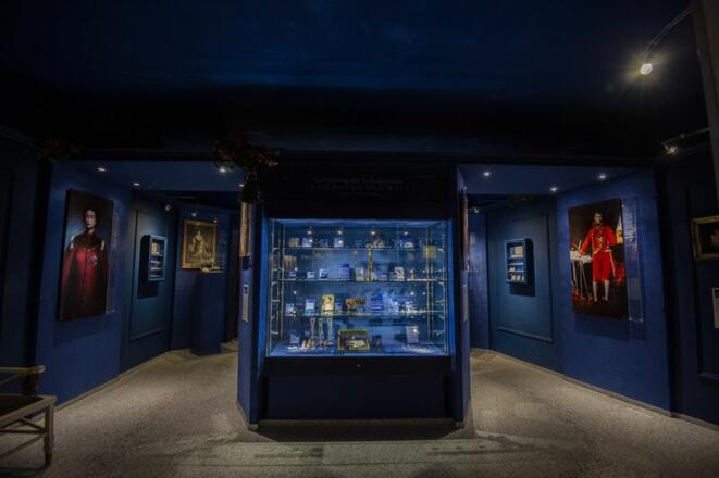 Diamantensammlung im Kristallmuseum Riedenburg