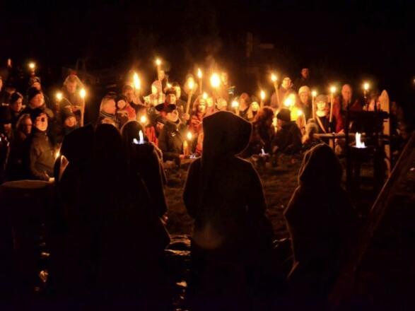 mystische Zeitreise an der Opferplattform in Riedenburg-Emmerthal