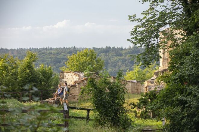 Burgruine Eggersberg bei Riedenburg im Altmühltal