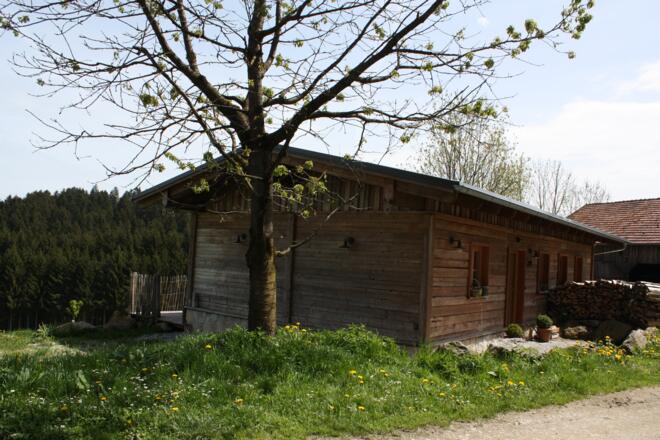 Hütte unter´m Kirschbaum