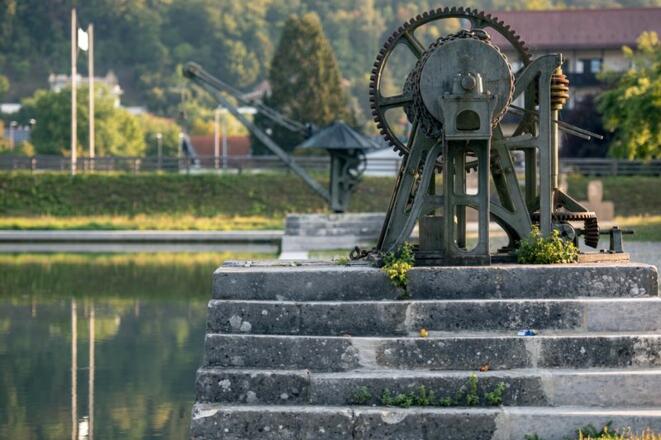 Alter Hafen in Kelheim