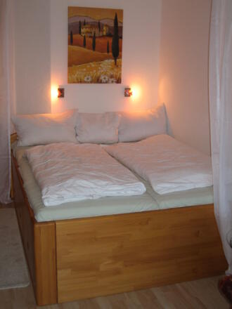 Schlafen in der Ferienwohnung Donaublick