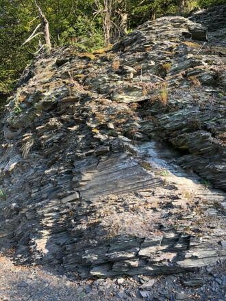 Gestein Untere Schieferhalde